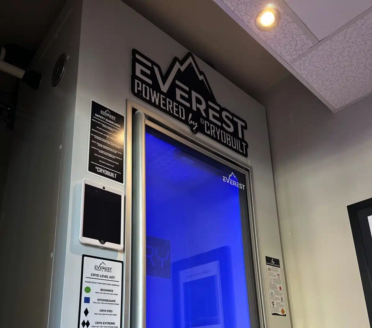 Everest Cryotherapy chamber