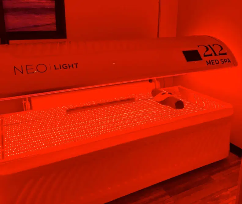 Red Light therapy bed