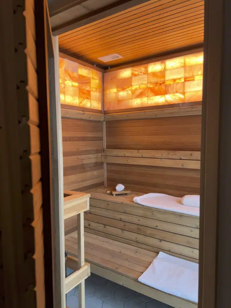 Salt Sauna at 212 Med Spa