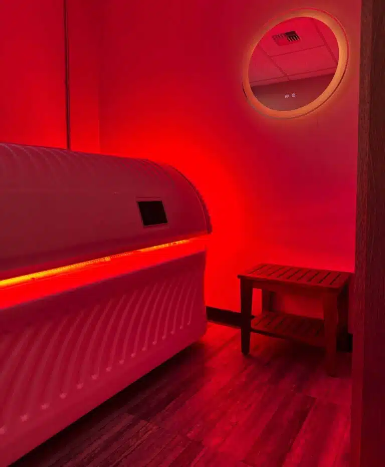 Red Light Therapy bed at 212 Med Spa